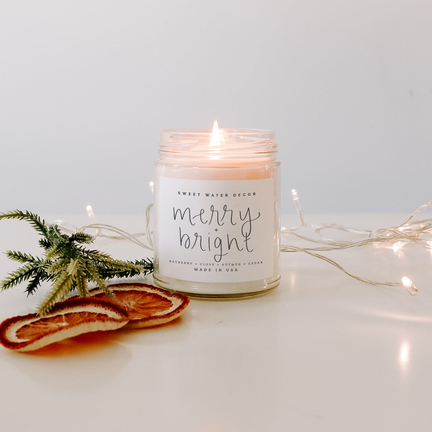 Merry and Bright Soy Candle
