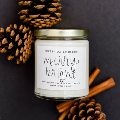 Merry and Bright Soy Candle